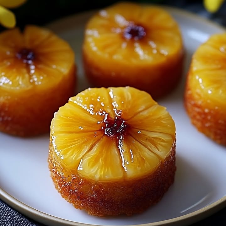 Pineapple Mascarpone Cakes