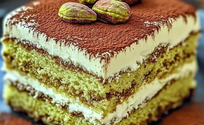 Pistachio Cream Tiramisu: The Ultimate Luxurious Dessert