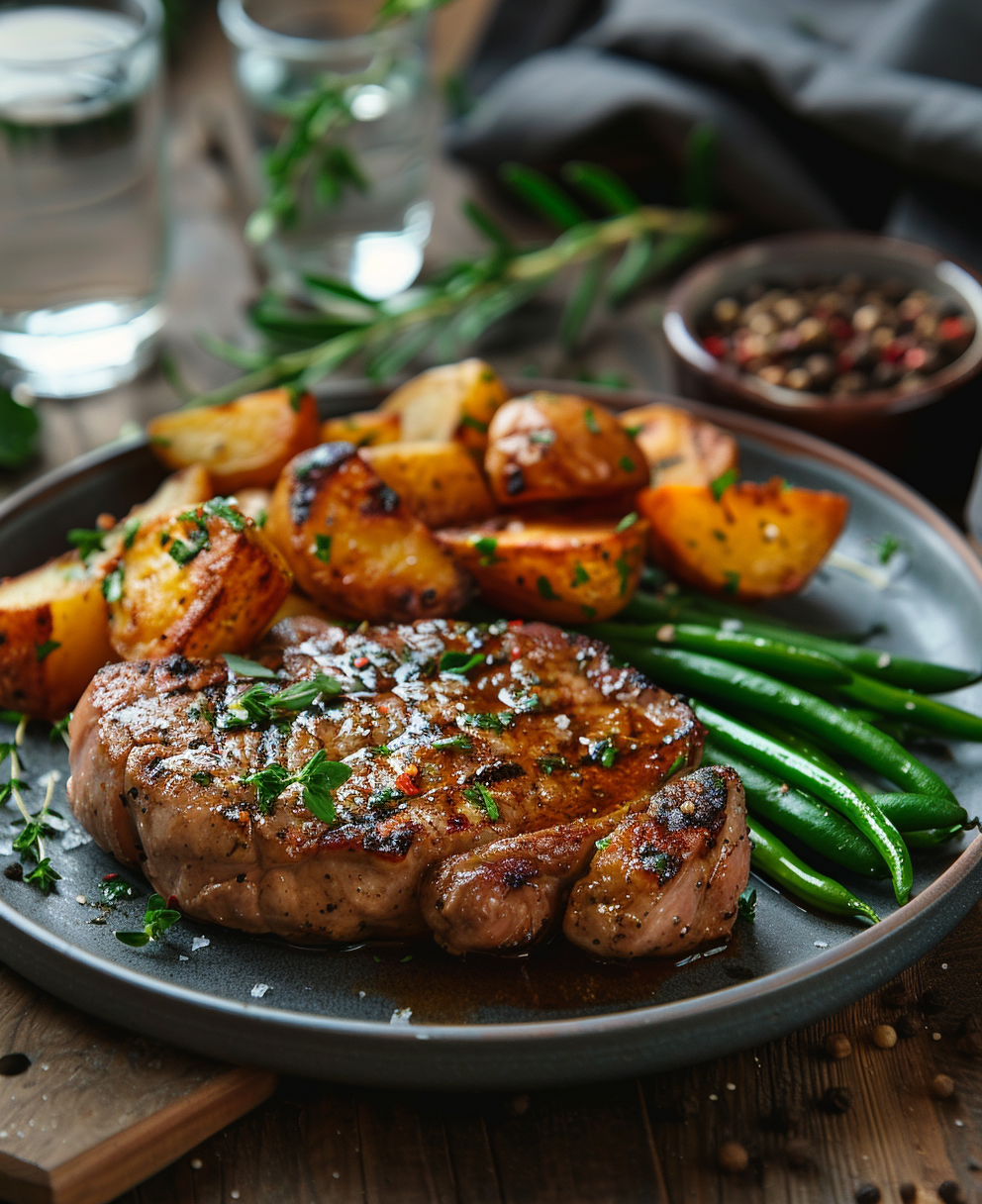 baked pork chops barbecue