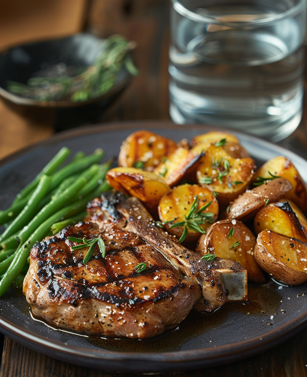baked pork chops barbecue