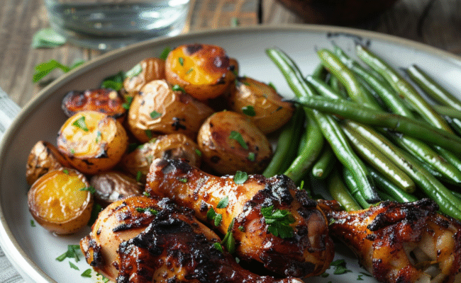 Barbecue Chicken Drumsticks Slow Cooker: Tasty and Easy to Prepare.