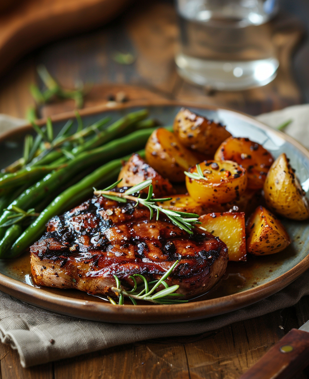 barbecue pork chops in oven