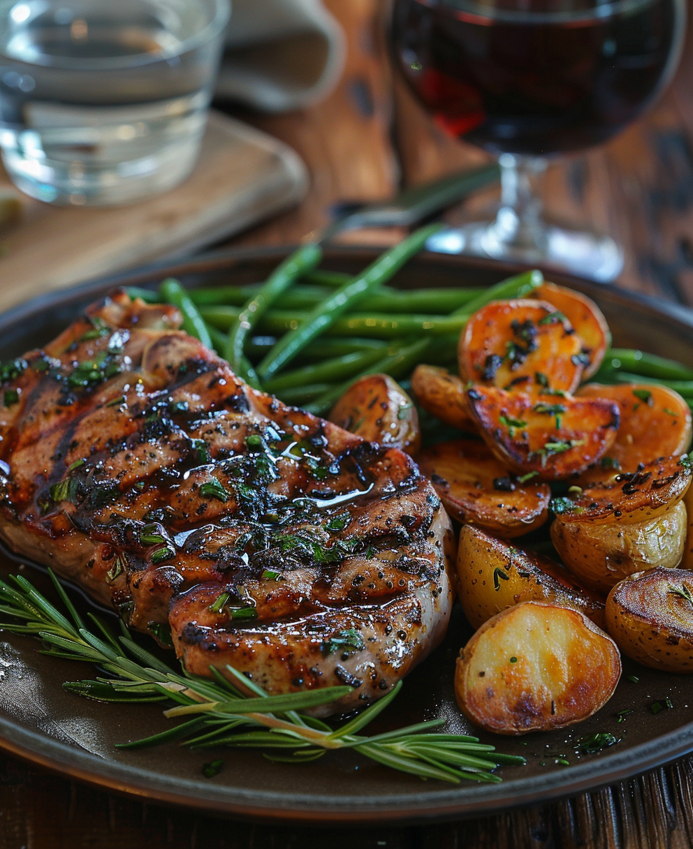 barbecue pork chops in oven