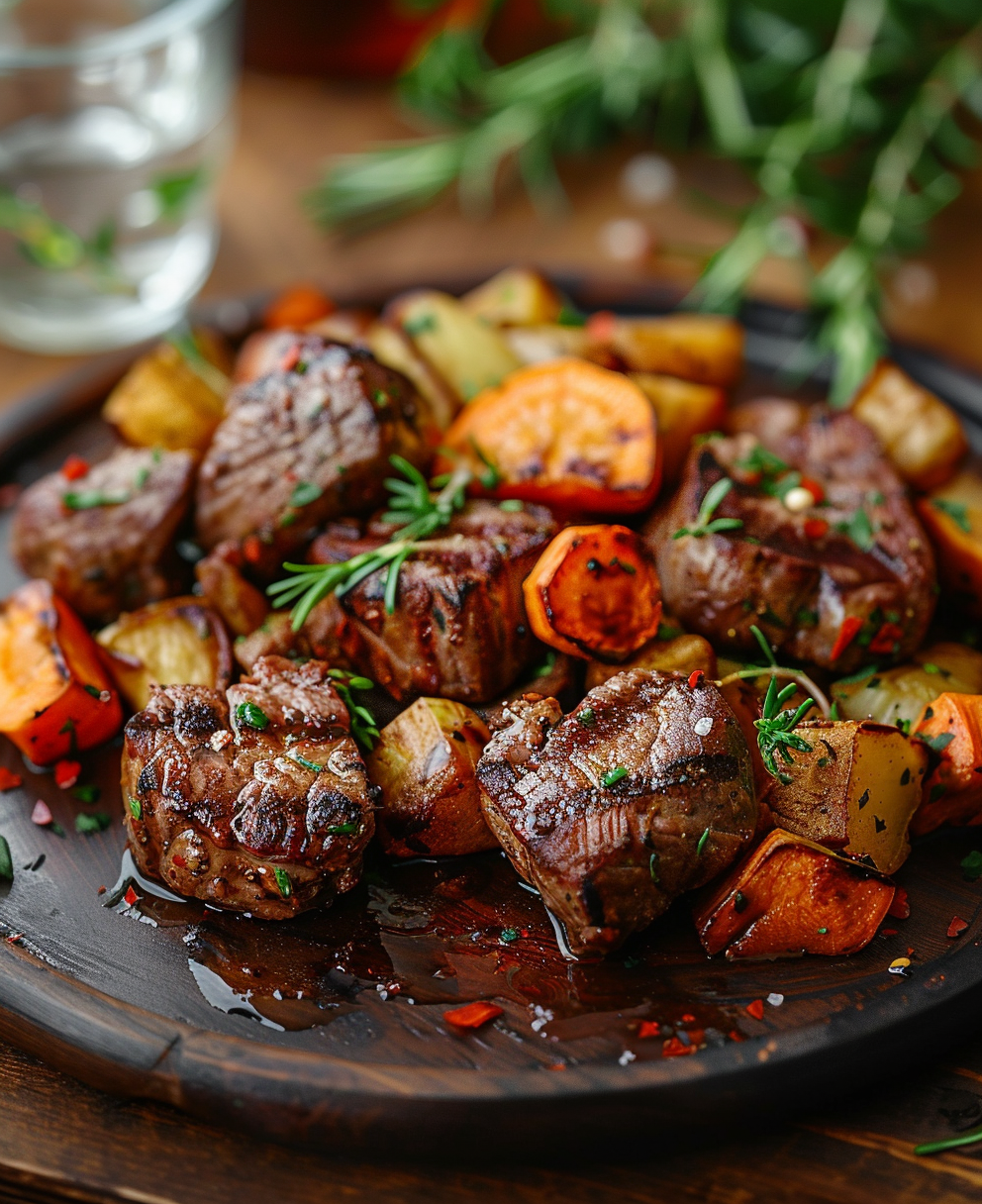 charcoal grill with smoke