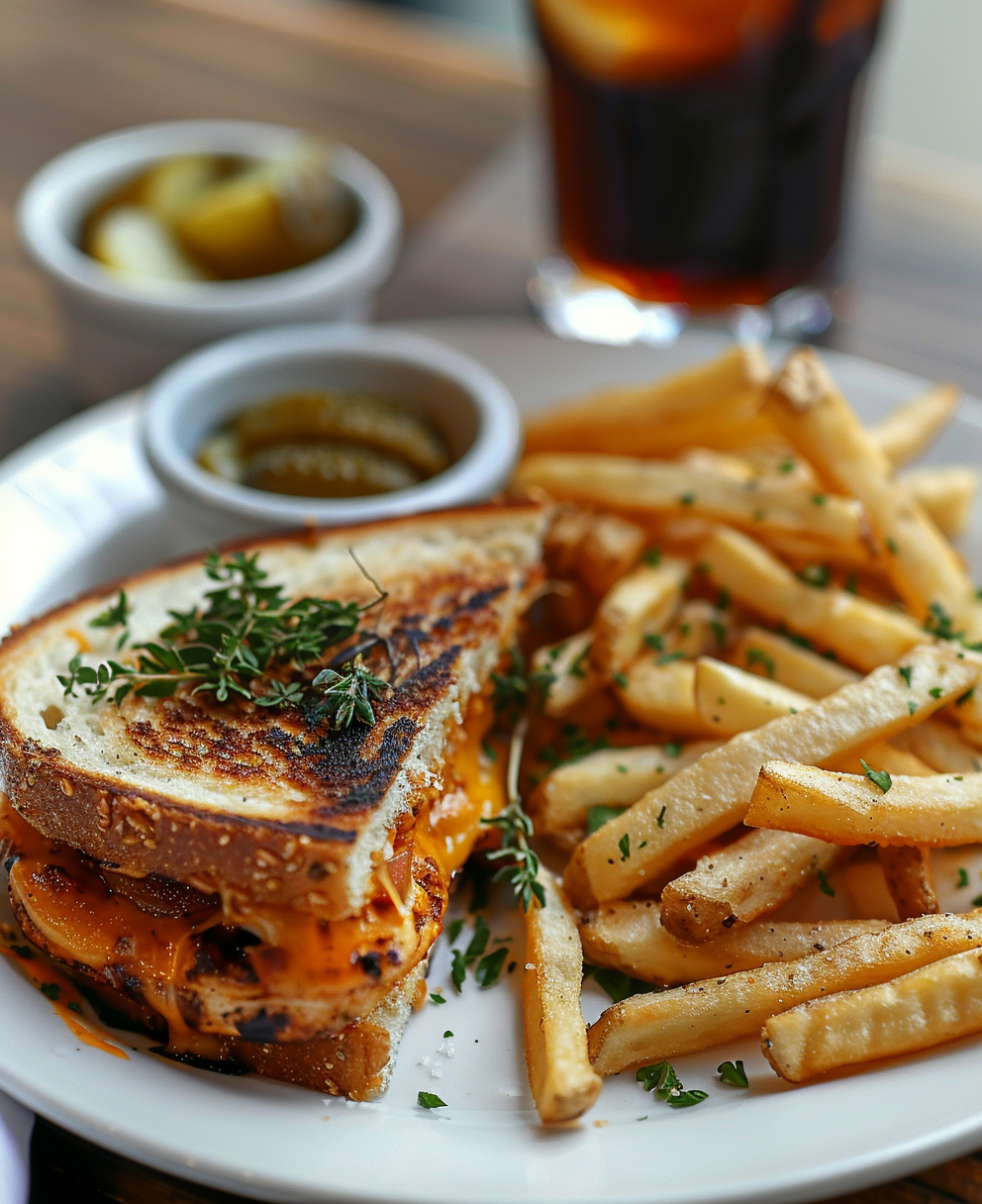 chicken grilled cheese