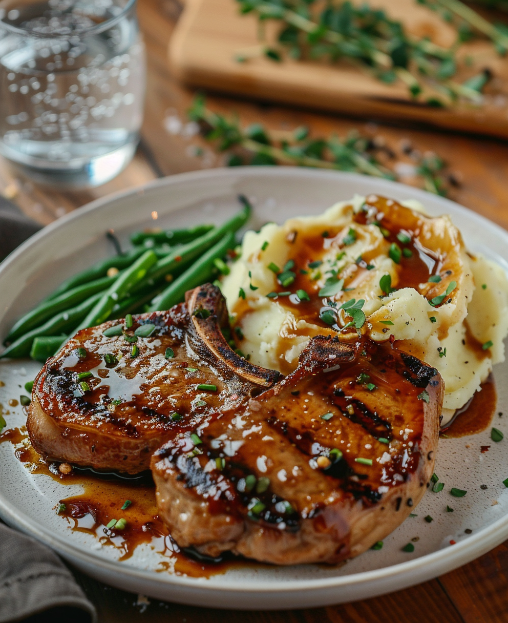 crock pot pork chops barbecue
