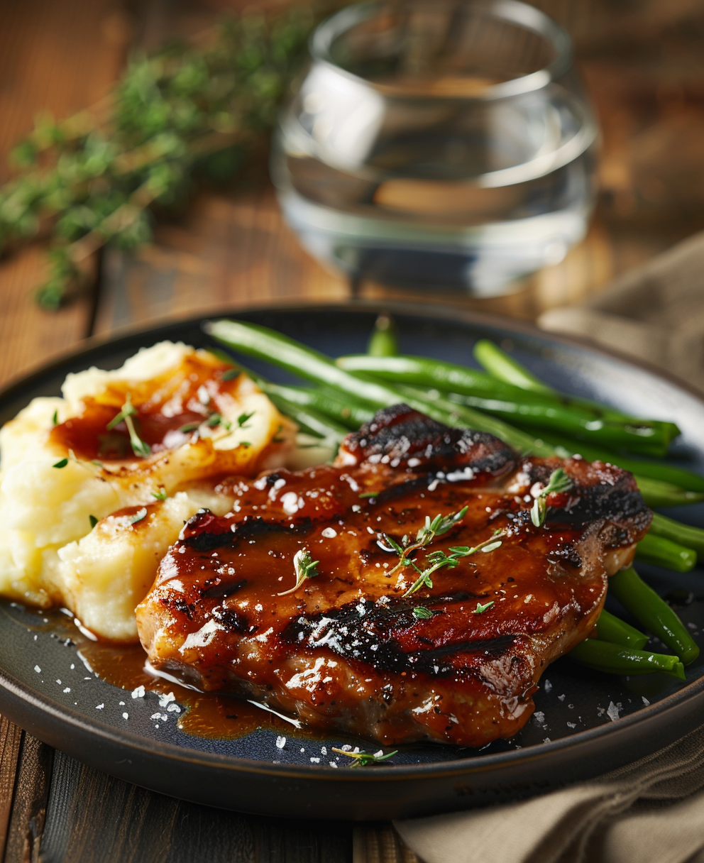 crock pot pork chops barbecue
