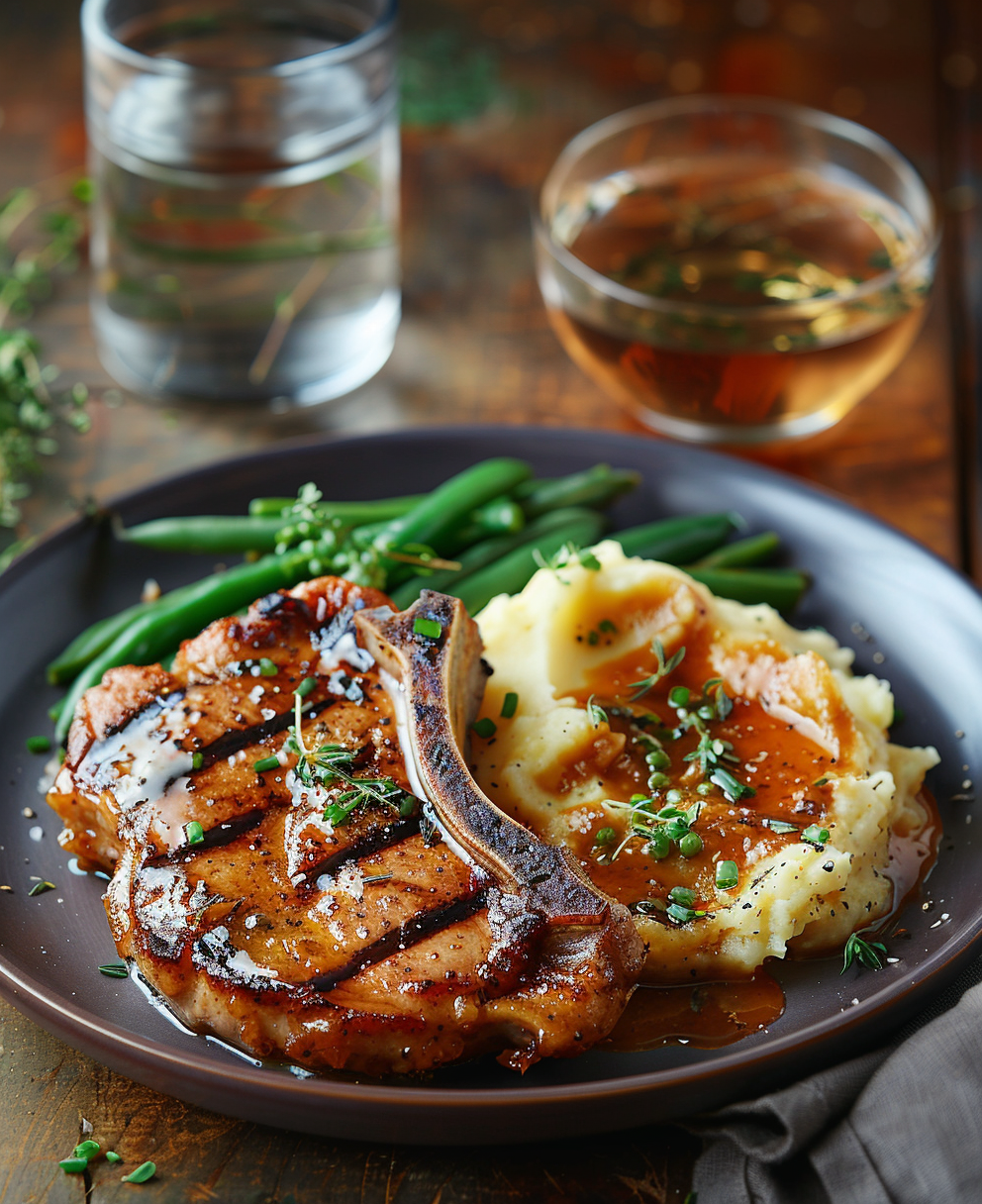 crock pot pork chops barbecue
