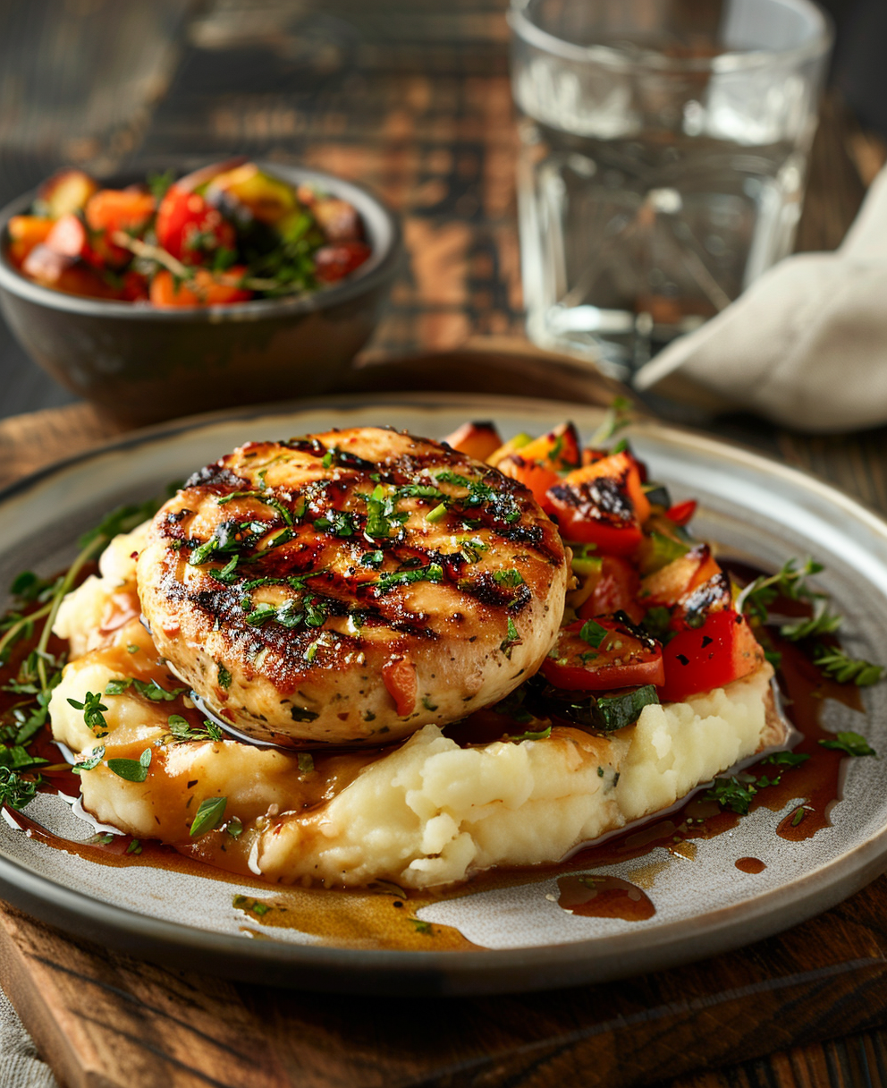 grilled chicken patties