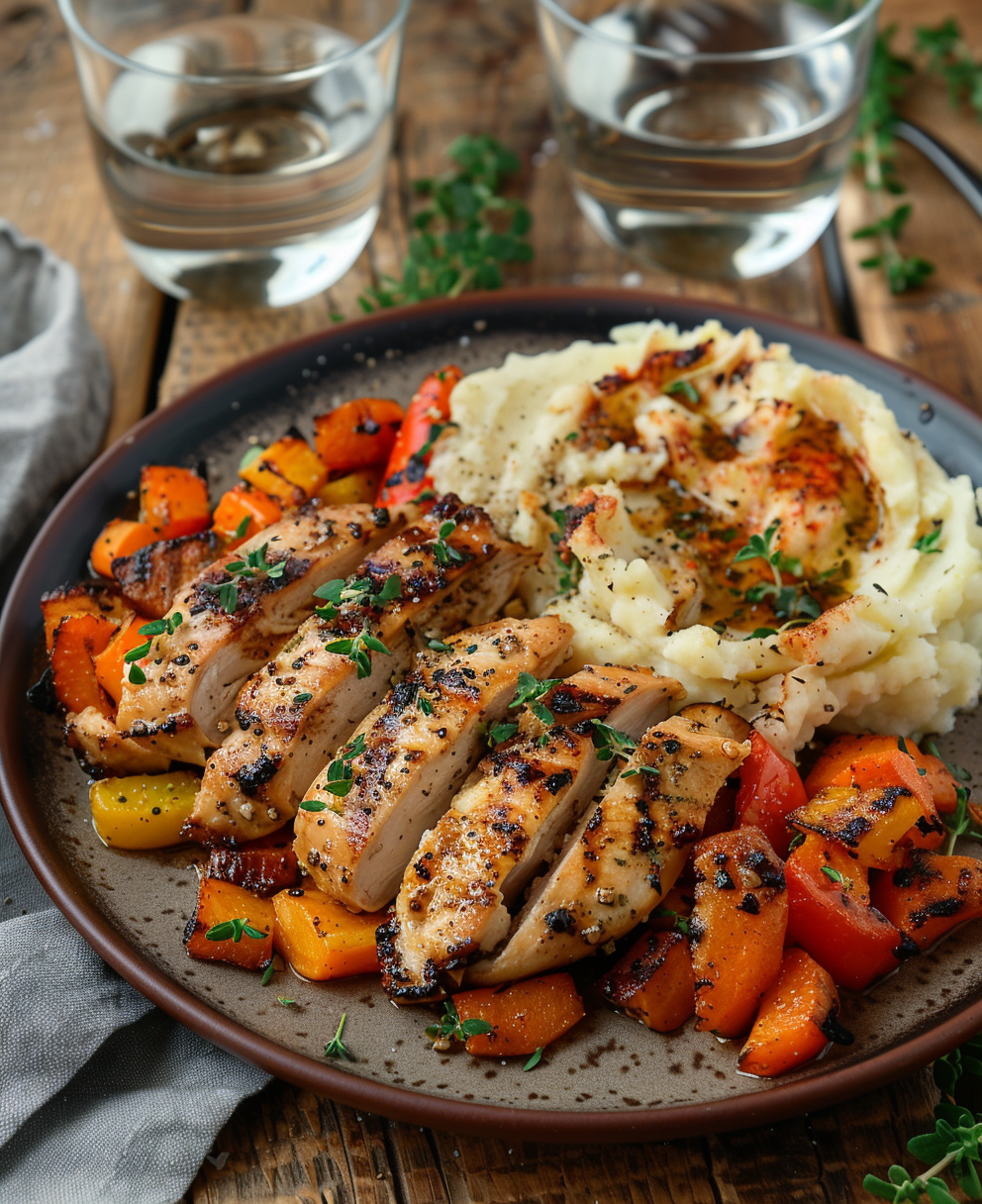 grilled chicken strips