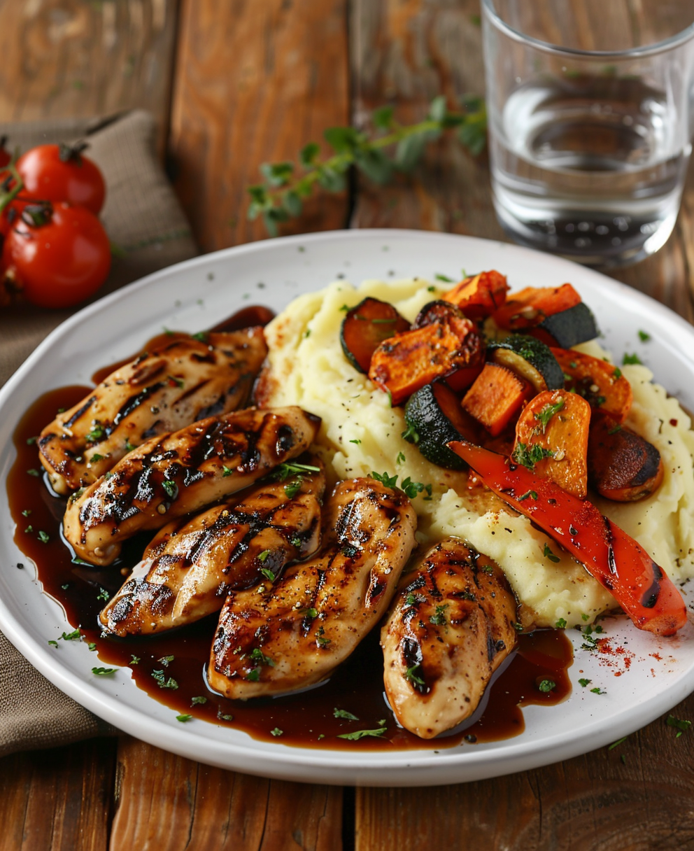 grilled chicken strips