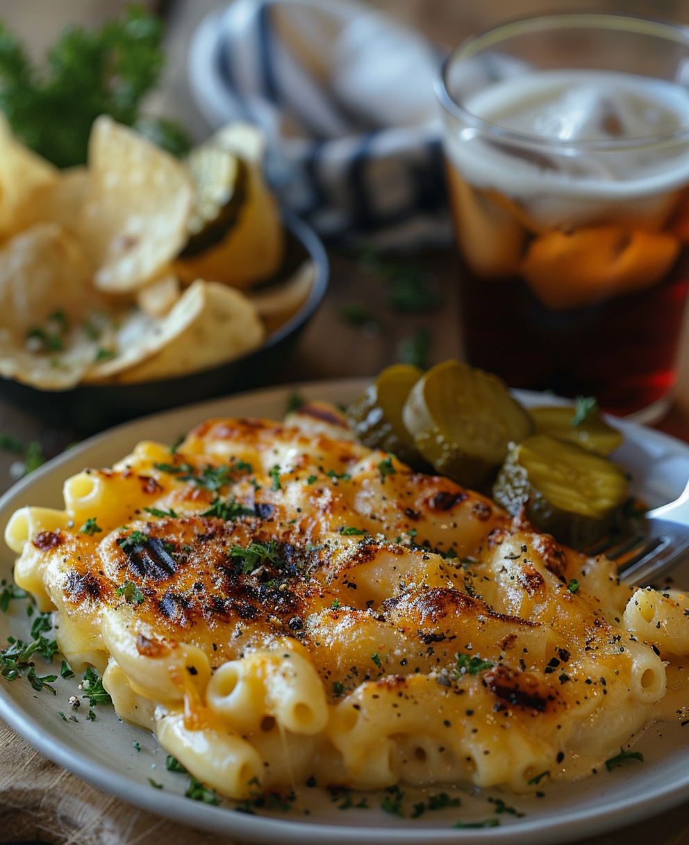 grilled mac and cheese