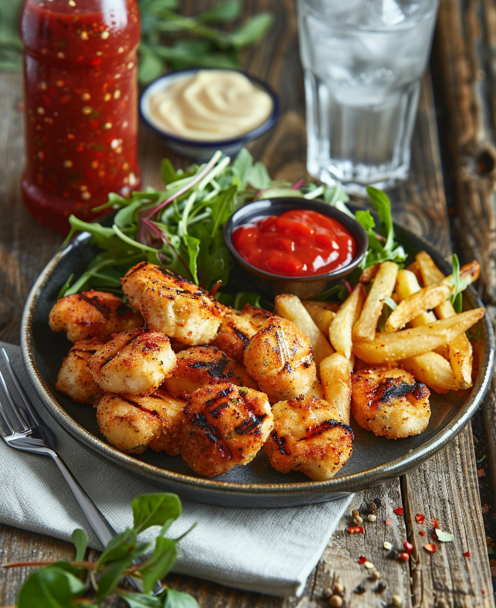 grilled nuggets