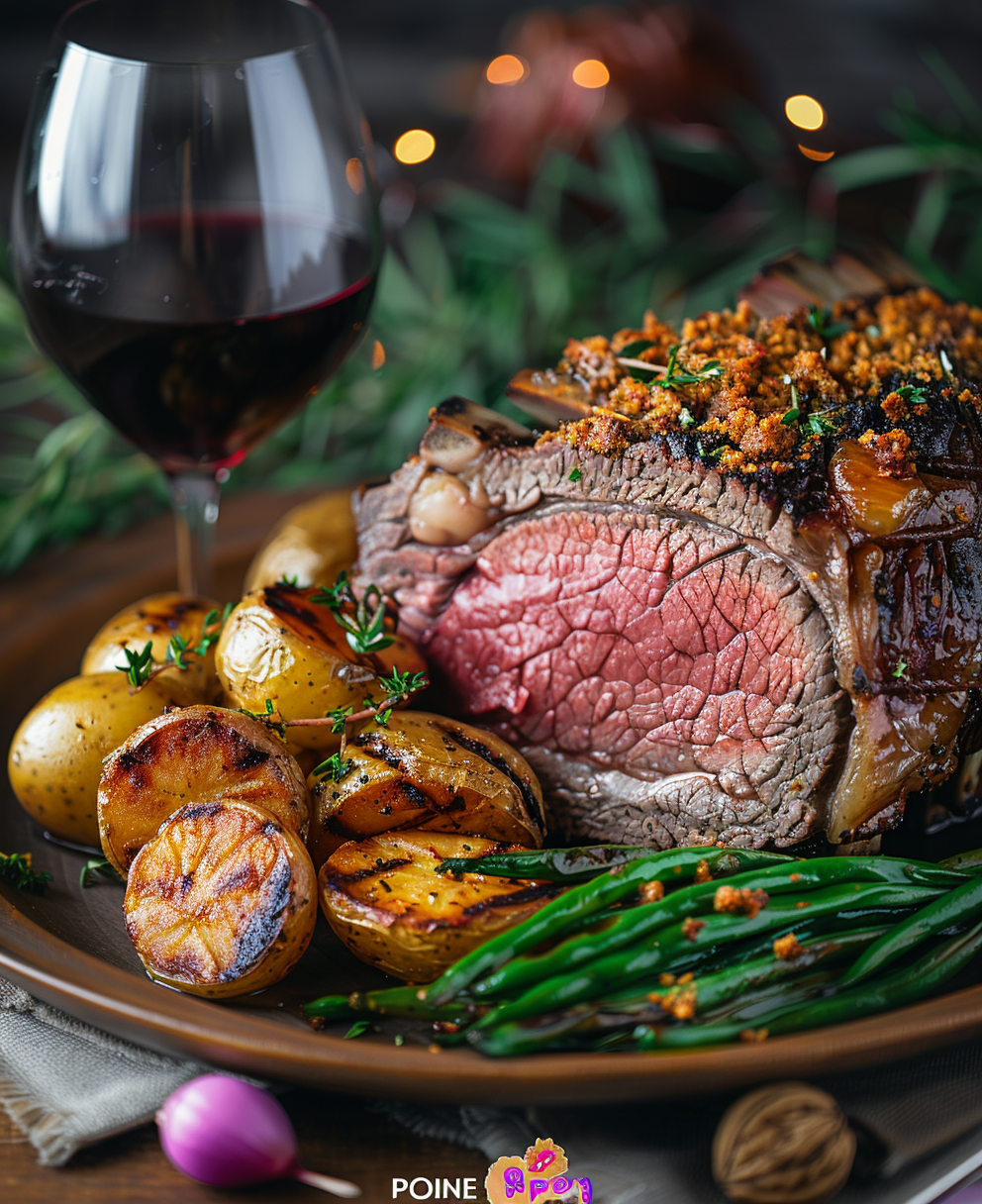 grilled prime rib roast