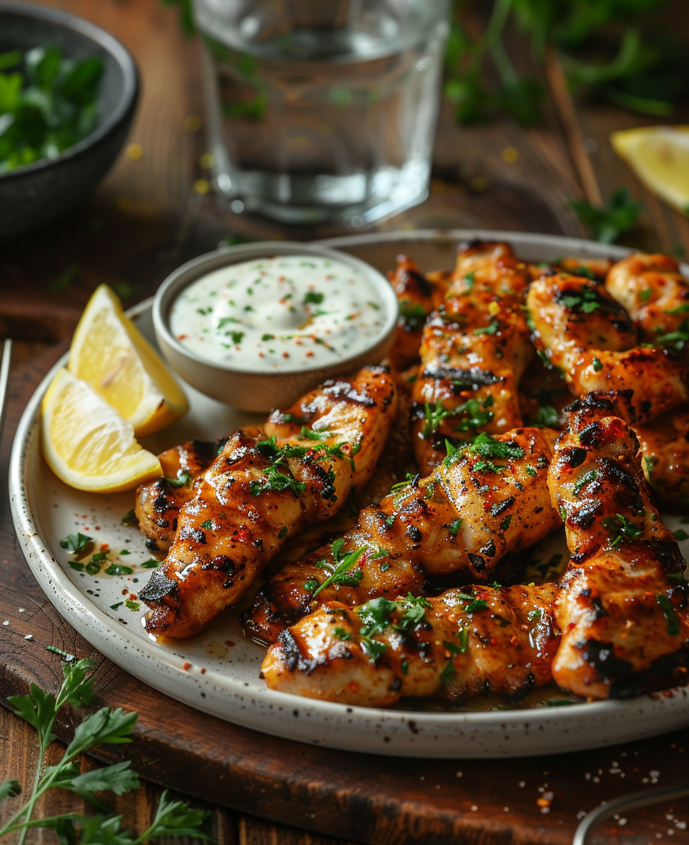 grilled stickies