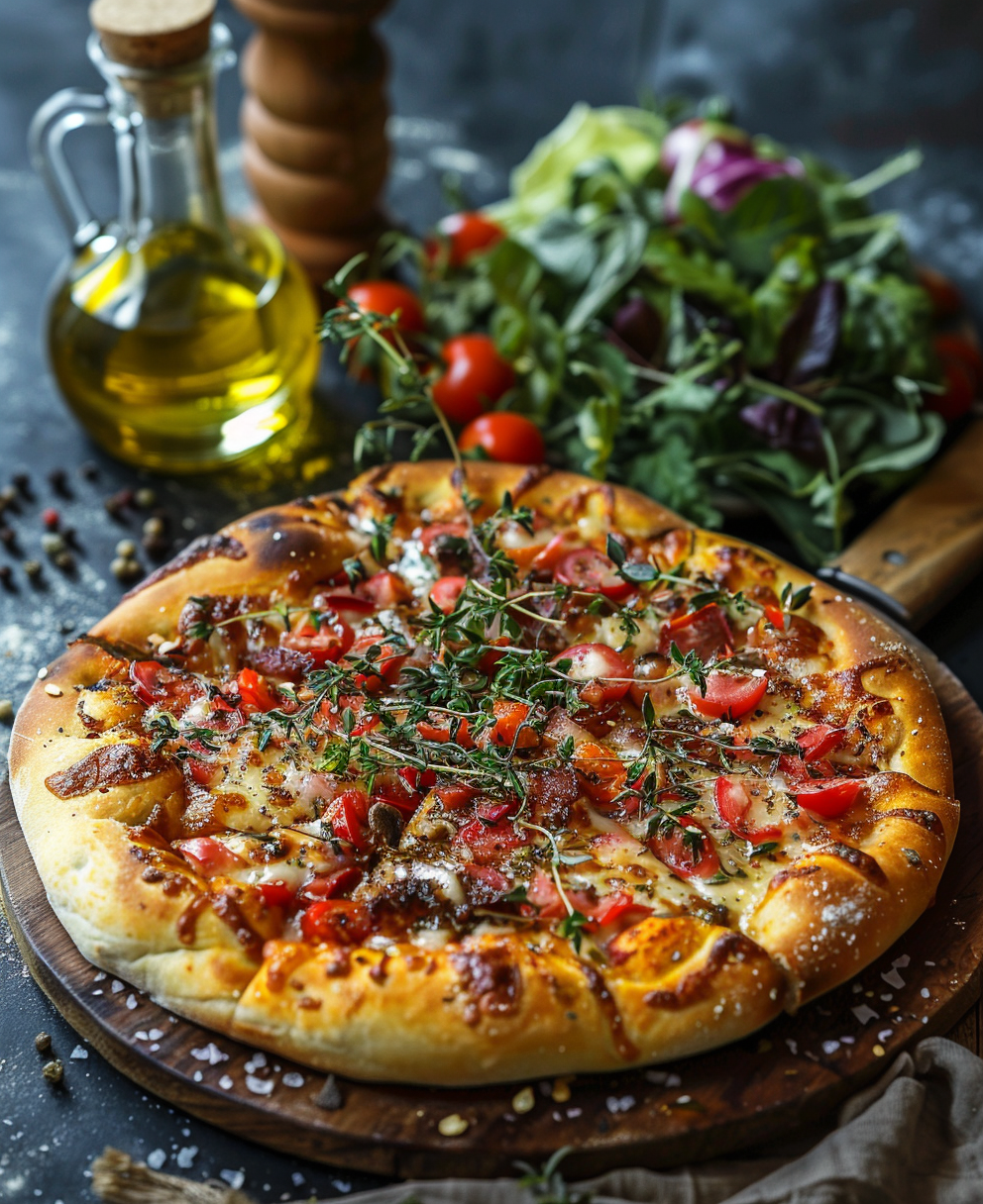 grilling with pizza stone