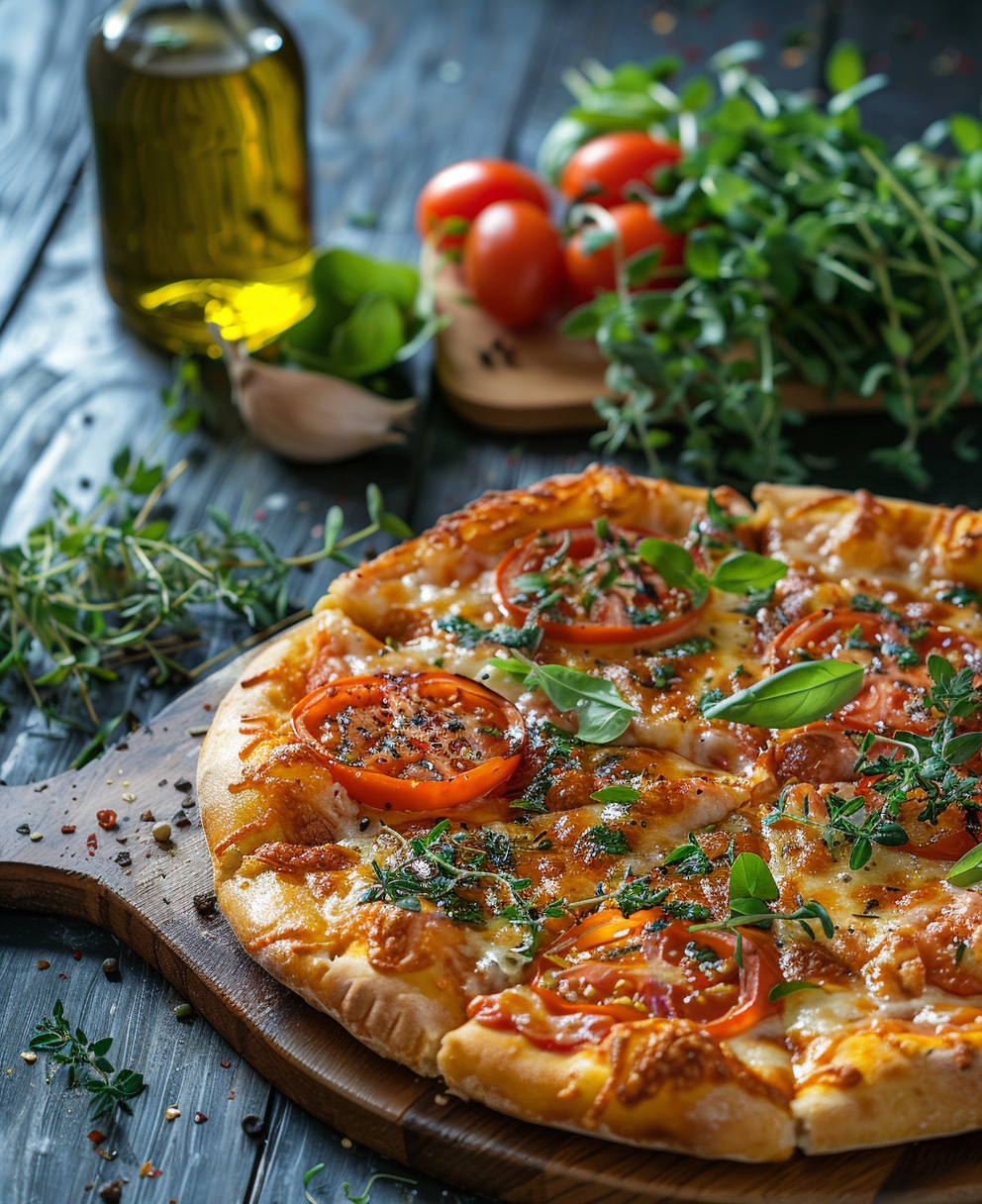 grilling with pizza stone