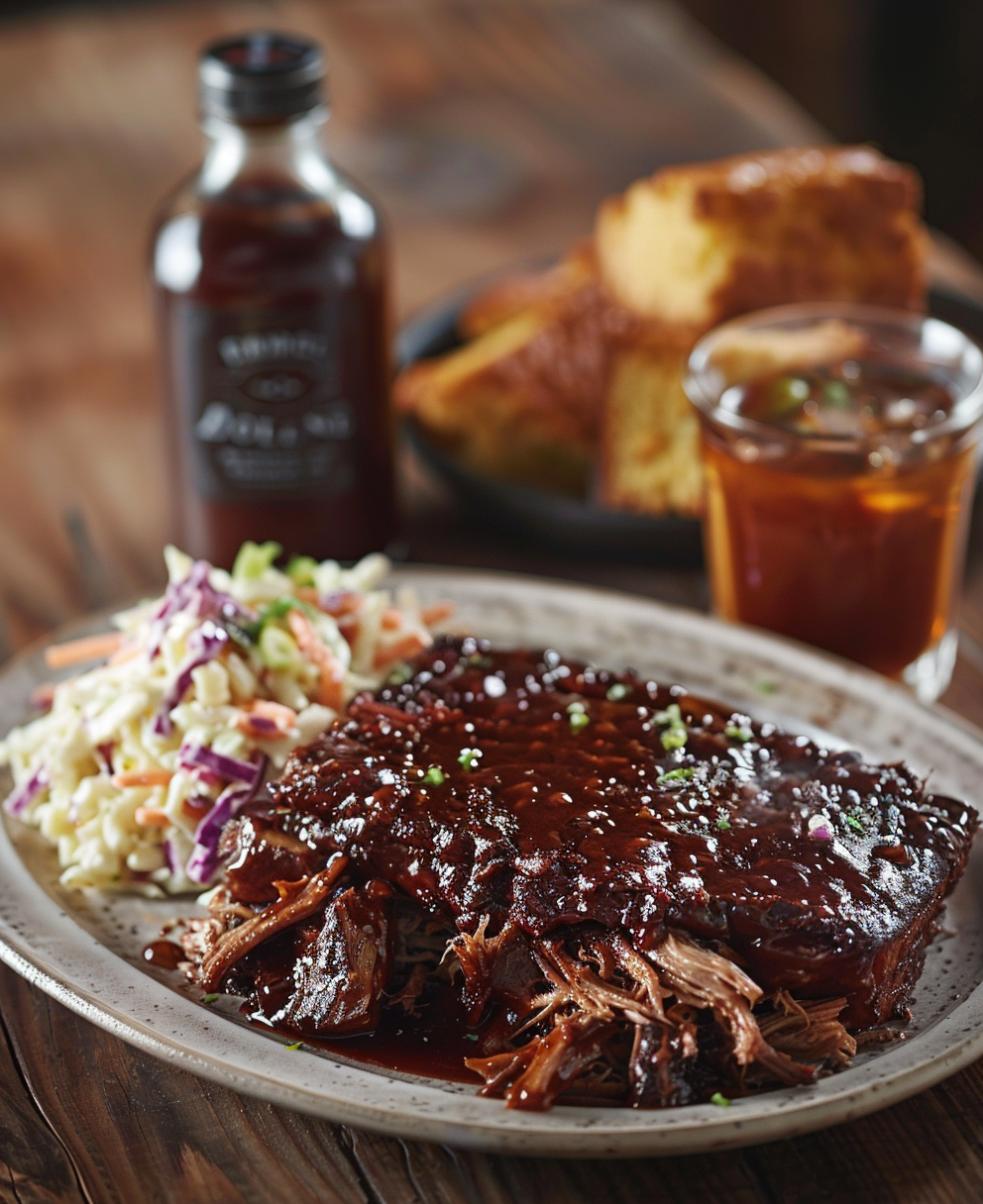 how to make barbecue pulled pork in the oven