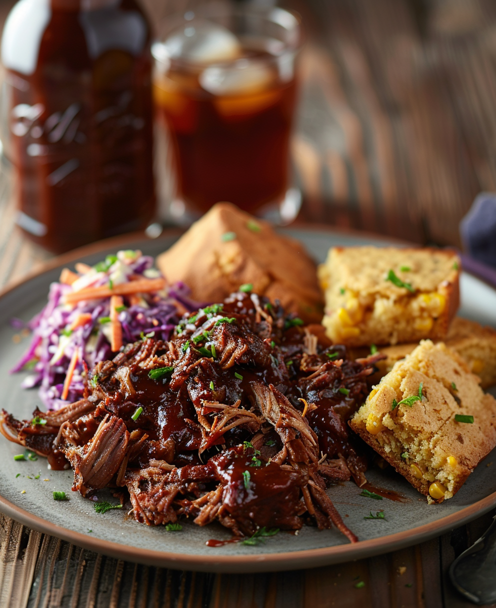 how to make barbecue pulled pork in the oven