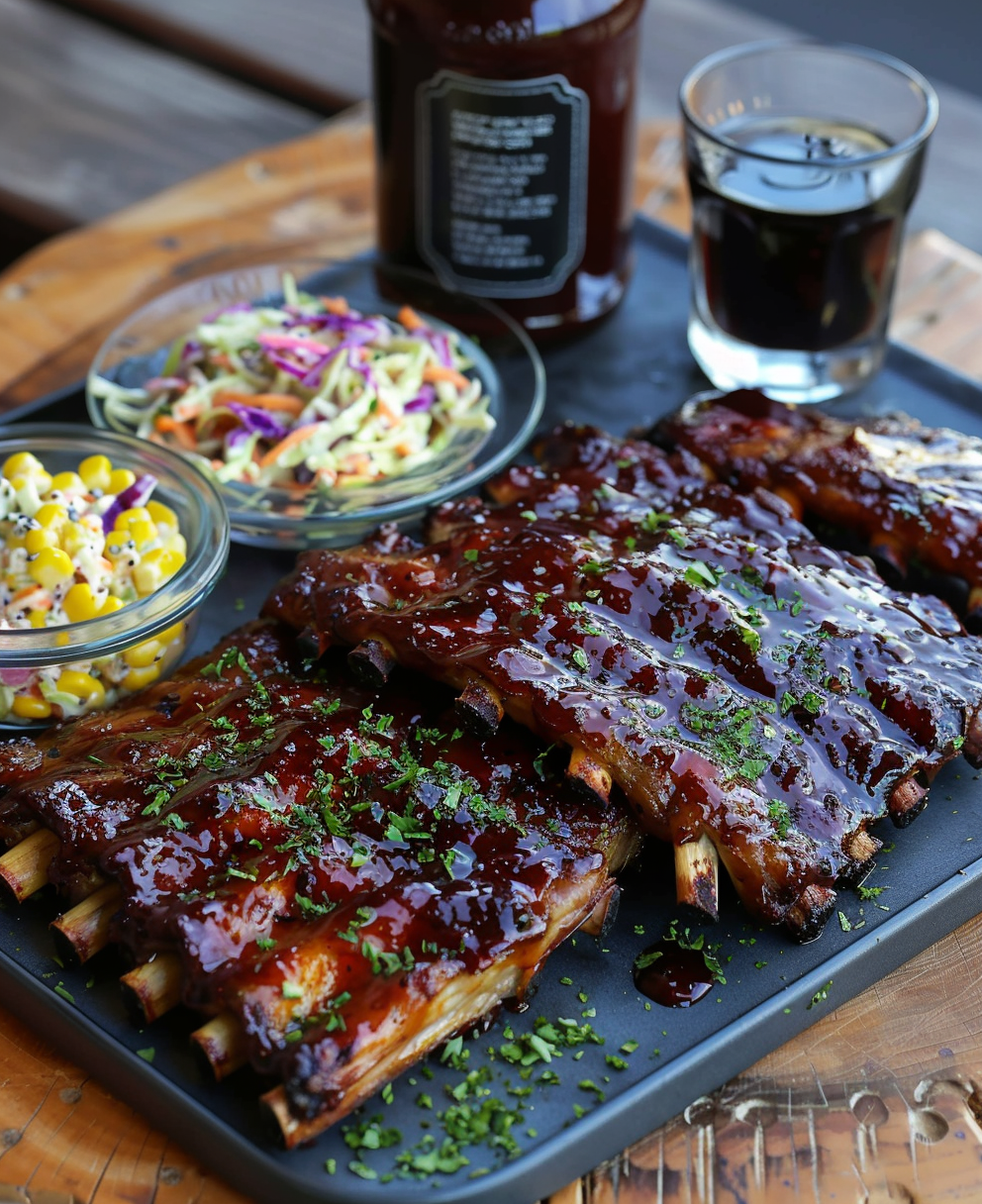 ribs on pellet grill
