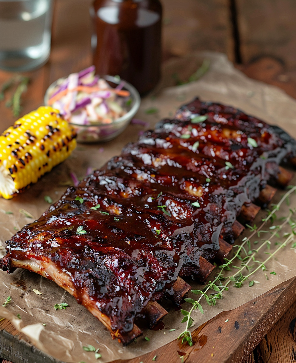 ribs on pellet grill