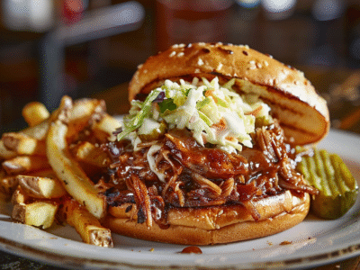 BBQ Pulled Pork Sandwiches with Coleslaw: Mouthwatering Recipe