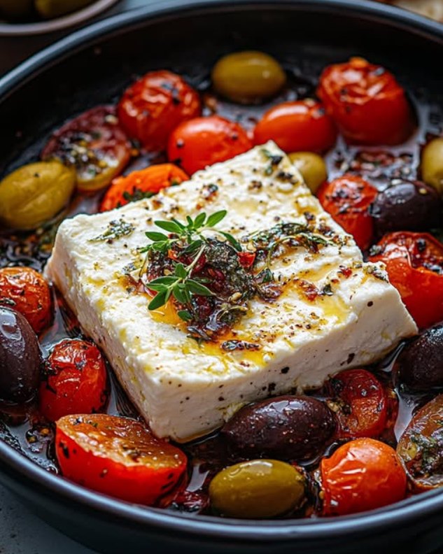 Baked Mediterranean Feta