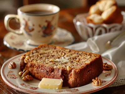 Banana Nut Bread with Walnuts: Irresistibly Moist & Nutty Delight