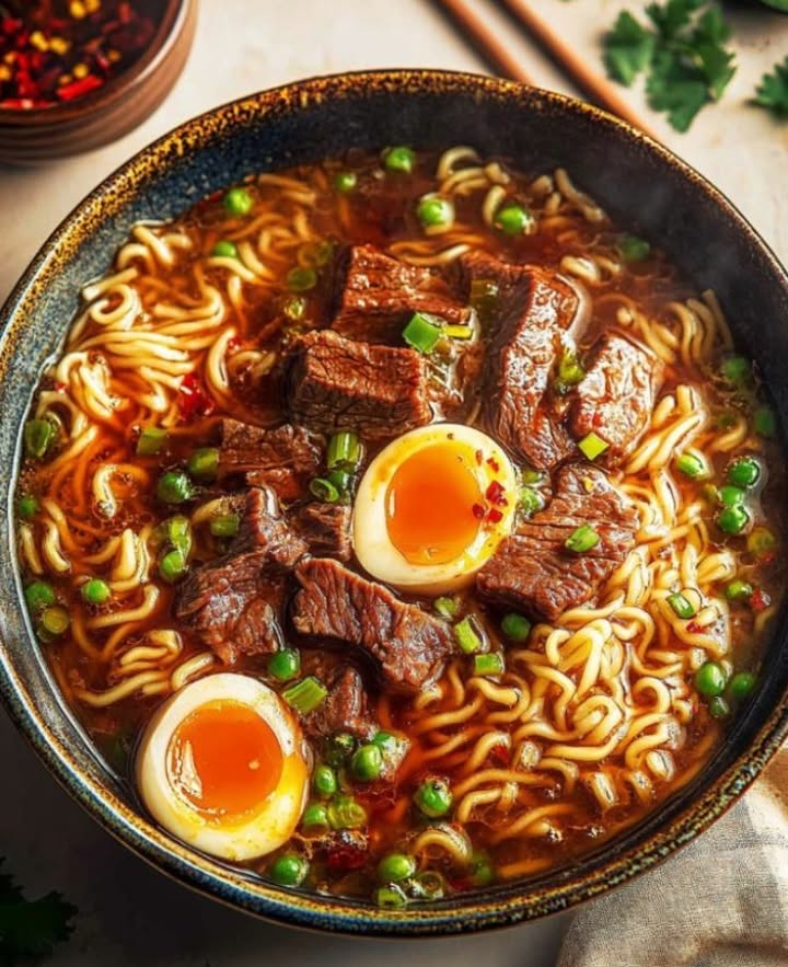 Beef Ramen Soup