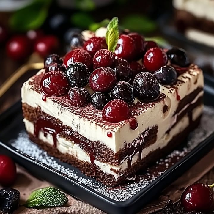 Black Forest Tiramisu
