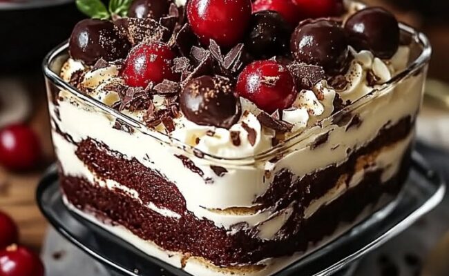 Black Forest Tiramisu: The Ultimate Decadent Dessert Recipe