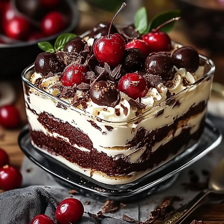 Black Forest Tiramisu