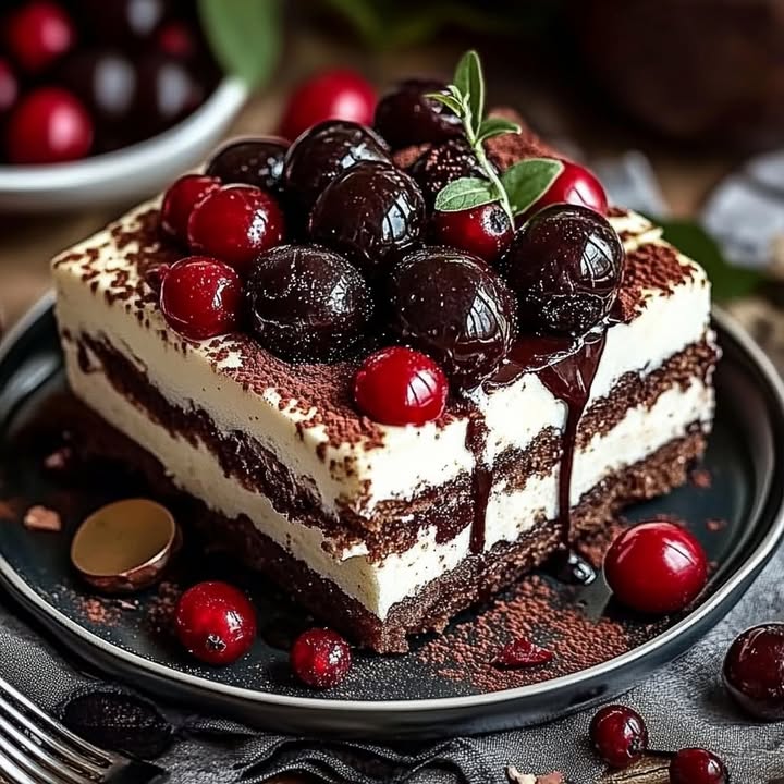 Black Forest Tiramisu