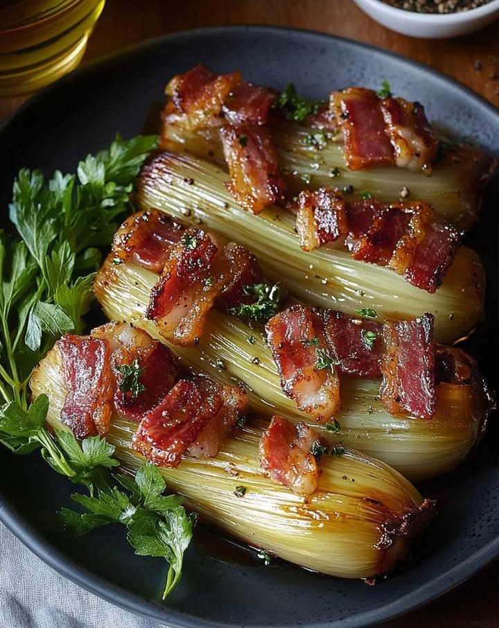 Braised Endives Bacon