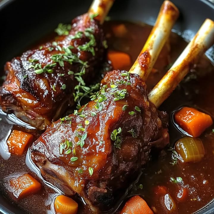 Braised Lamb Shanks