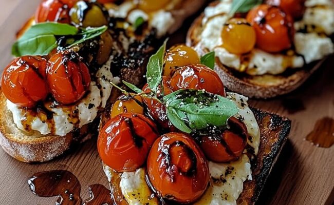Burrata Tomato Bruschetta: Effortlessly Delicious & Authentic Recipe