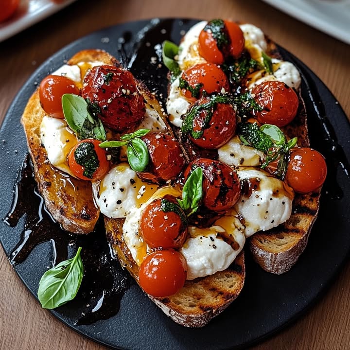Burrata Tomato Bruschetta