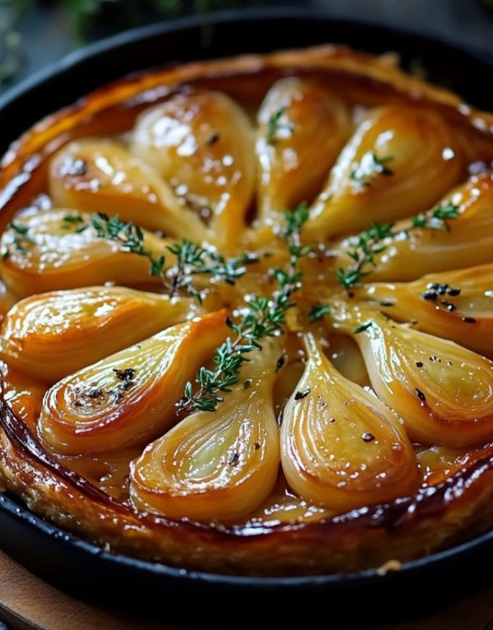 Caramelized Endive Tart