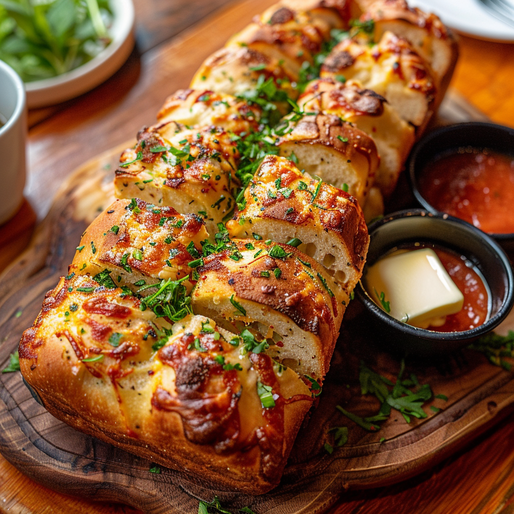 Cheddar Jalapeno Pull Apart Bread