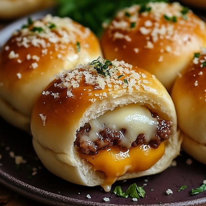 Cheesy Beef Bombs