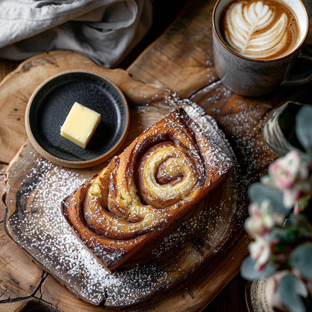 Cinnamon Swirl Breakfast Loaf