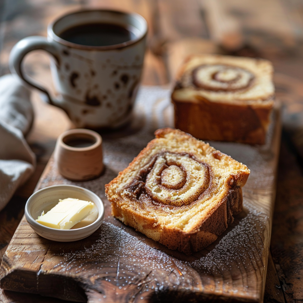 Cinnamon Swirl Breakfast Loaf