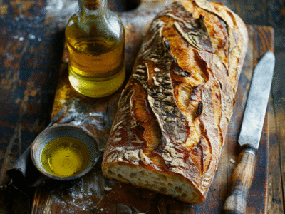 Classic Sourdough Bread with Crispy Crust: Irresistibly Crunchy Delight