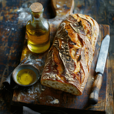 Classic Sourdough Bread with Crispy Crust: Irresistibly Crunchy Delight