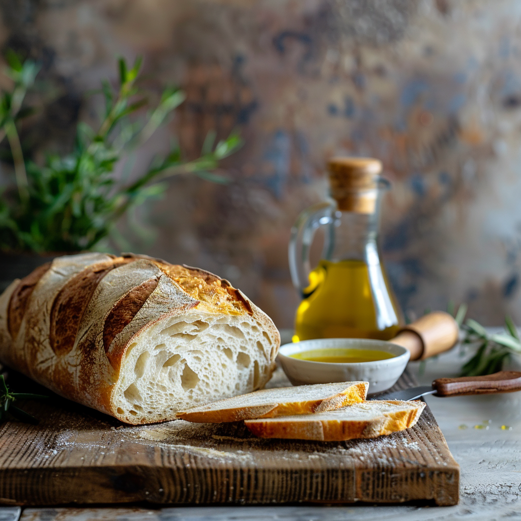 Classic Sourdough Bread with Crispy Crust