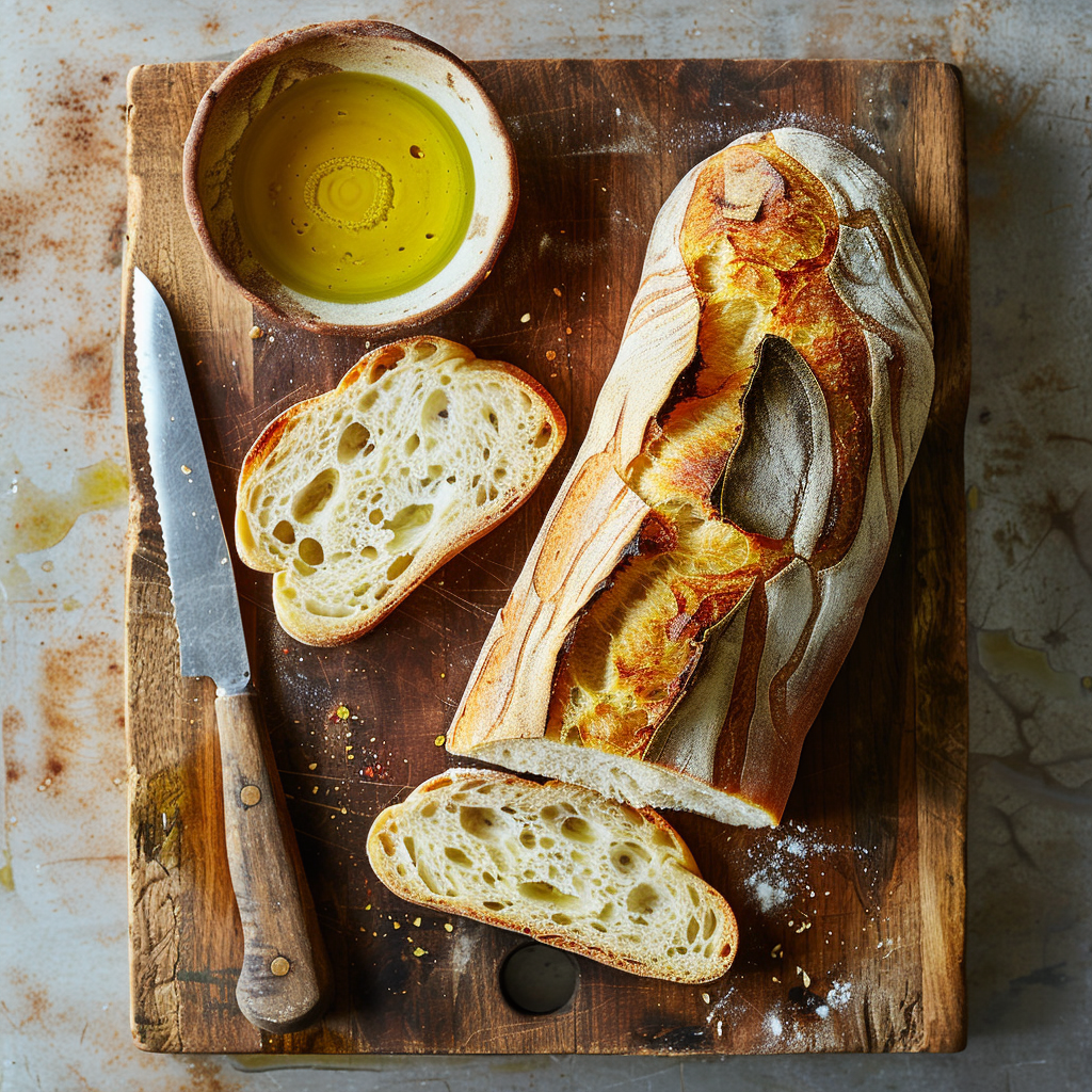 Classic Sourdough Bread with Crispy Crust