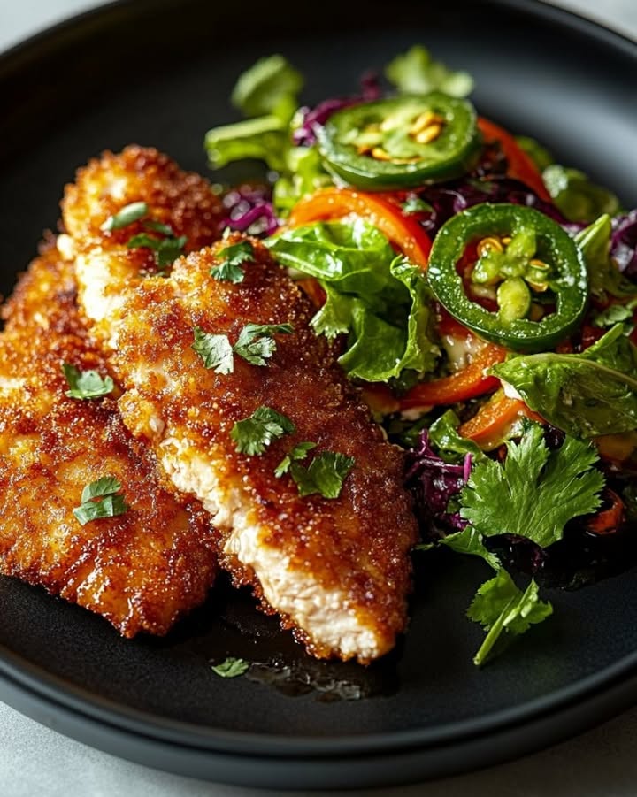 Crispy Chicken Salad