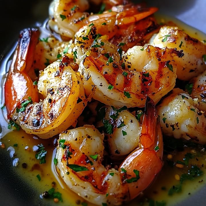 Grilled Garlic Shrimp