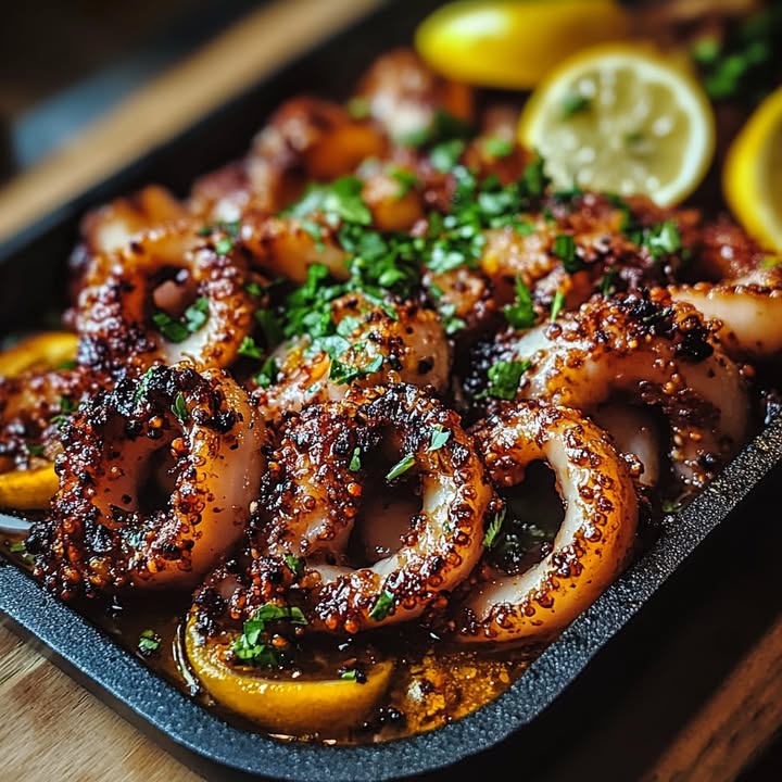 Grilled Tender Octopus
