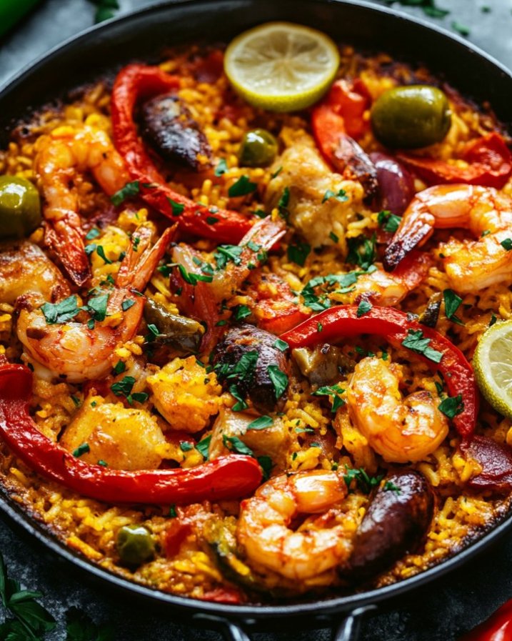Halal Spanish Paella
